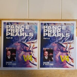 PANCE Prep Pearls Part 1 & 2 Books